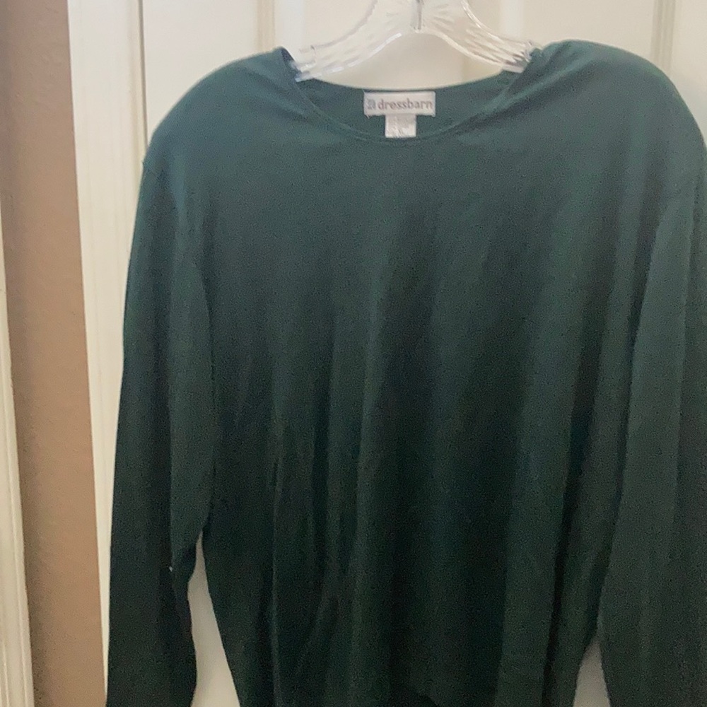 FINAL MARKDOWN Dress barn long sleeved tee xl